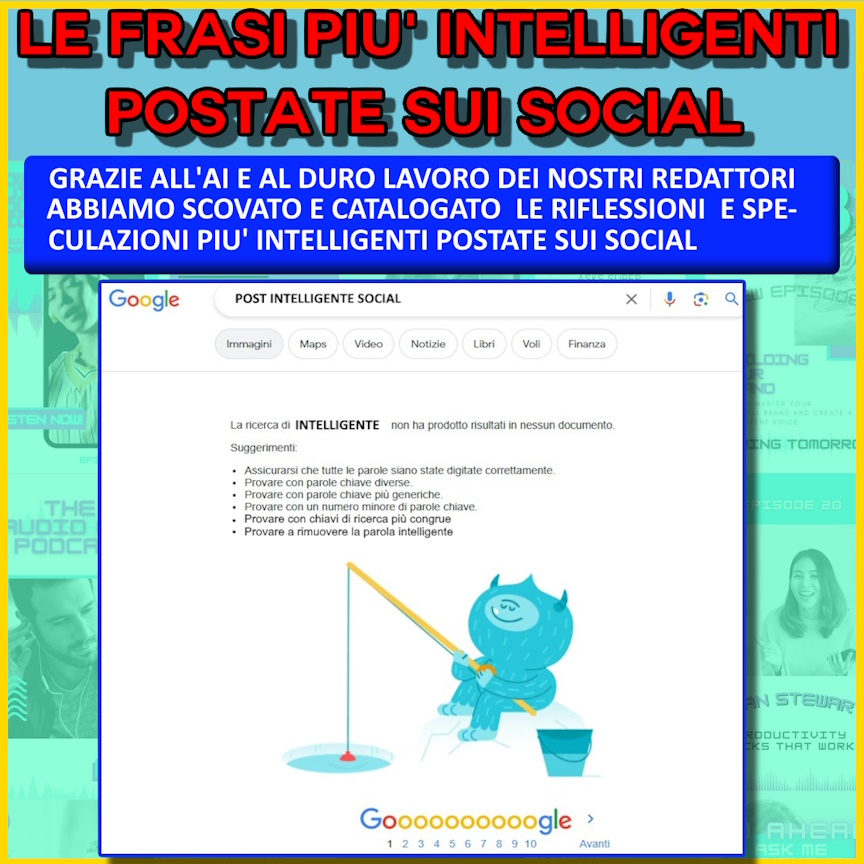 frasi postate social